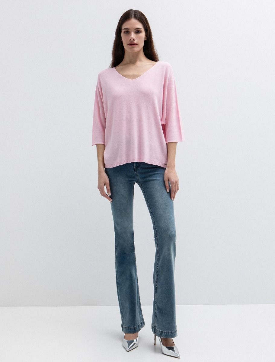 Μπλούζα με μείγμα από modal