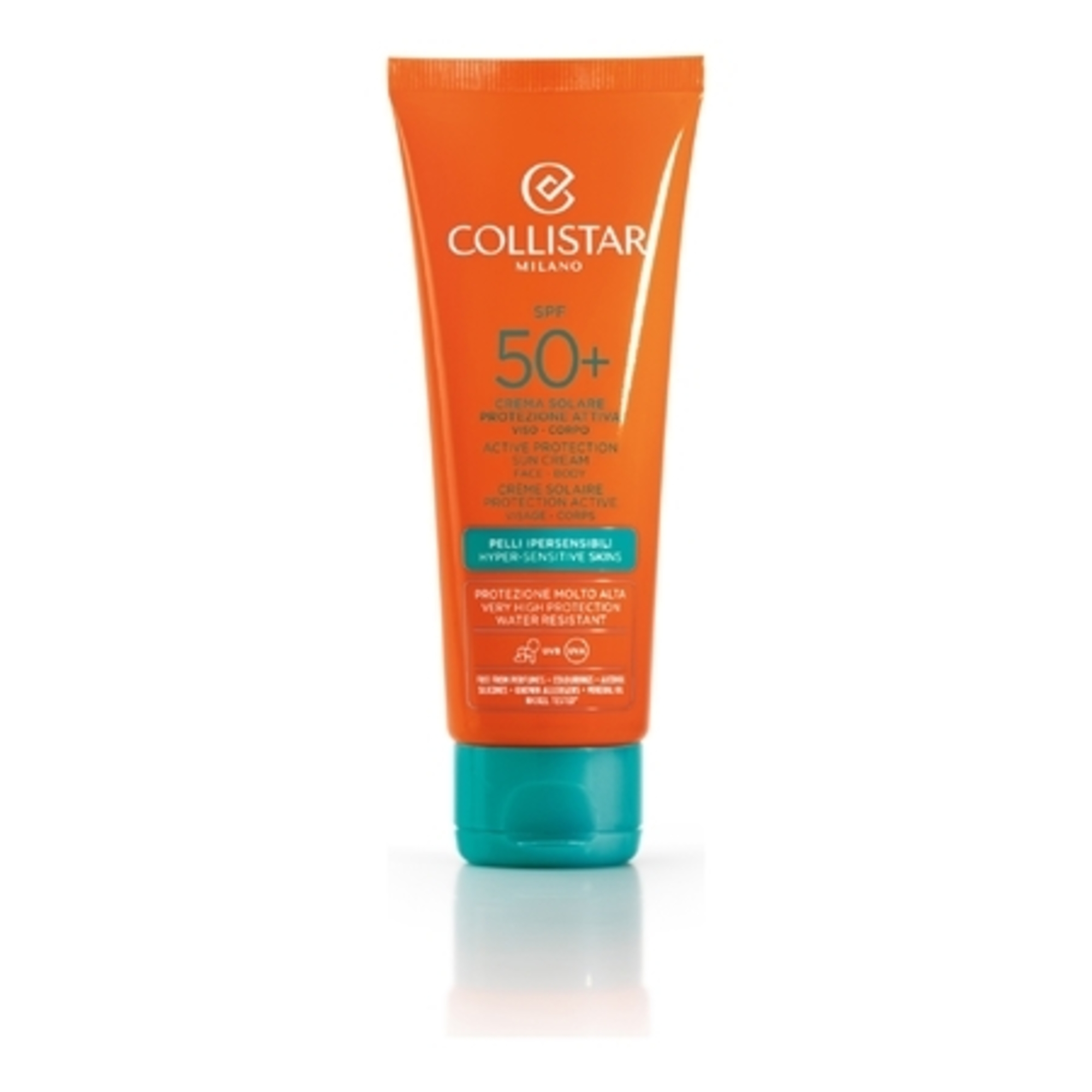 SOLAIRESCrème solaire protection active visage-corps SPF50+