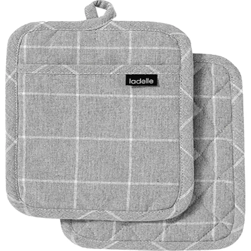 Topflappen 2er-Set Eco Check