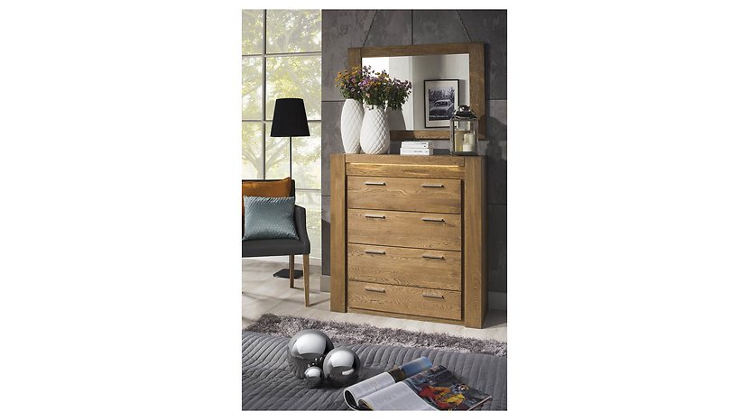 Komoda Velvet 75 z szufladami dąb rustical