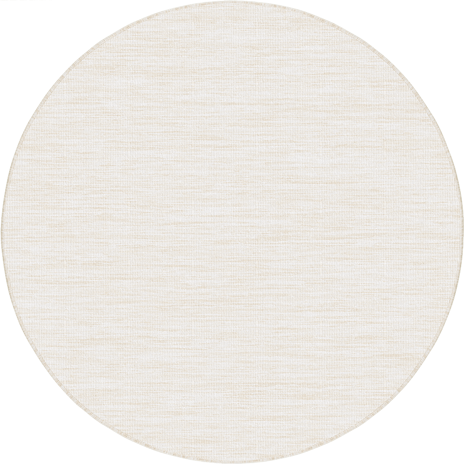 Rond buitenkleed Tone wit/naturel - Interieur05 - 200 x 200 cm