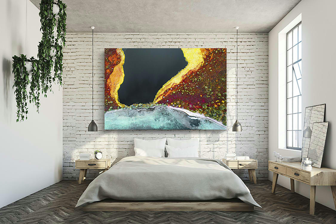 UN AUTRE MONDE - Photographie d'art d'Hugo Grandcolas 60x90 cm sur plexi