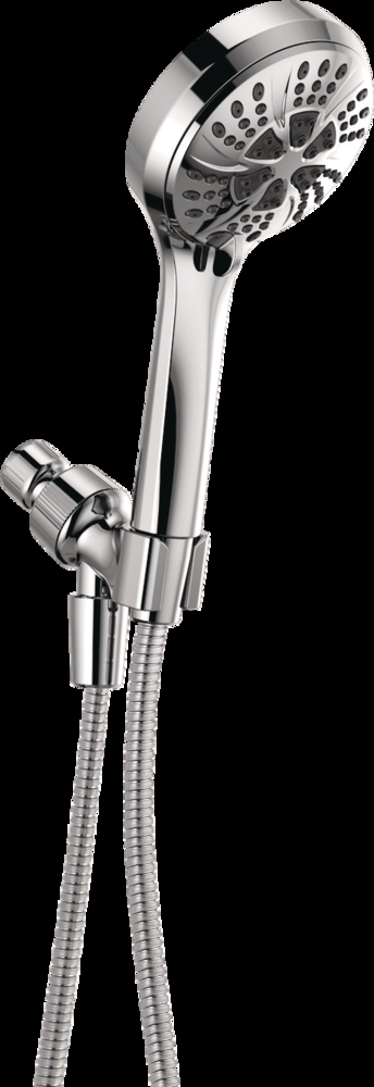 Delta Faucet 6-Setting Massage Spray Handheld Shower Head, Chrome