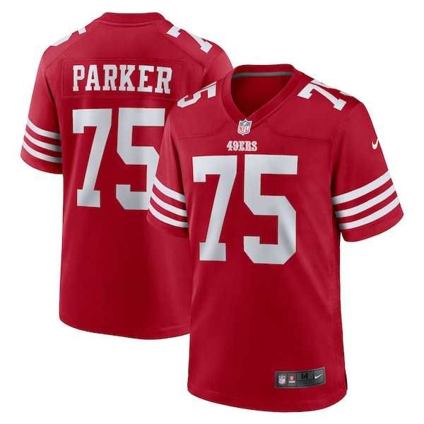 Brandon Parker San Francisco 49ers Nike Team Game Jersey -  Scarlet