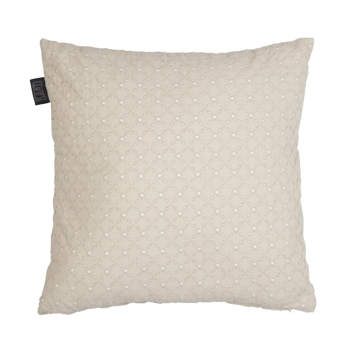 KAAT Amsterdam decoratiekussen Chelsy - 40x40 cm - zand
