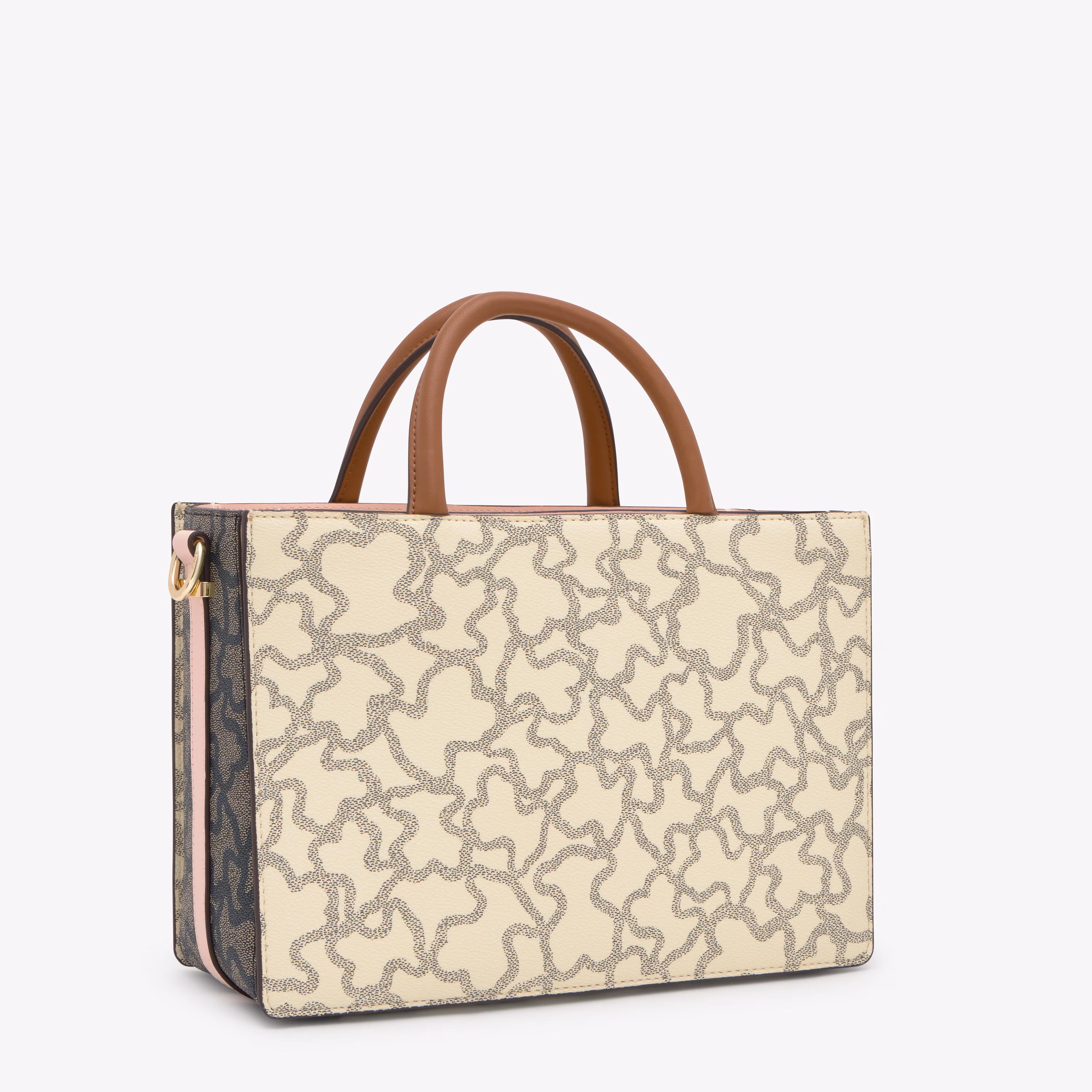 Shopper mediano Amaya beige Kaos Icon