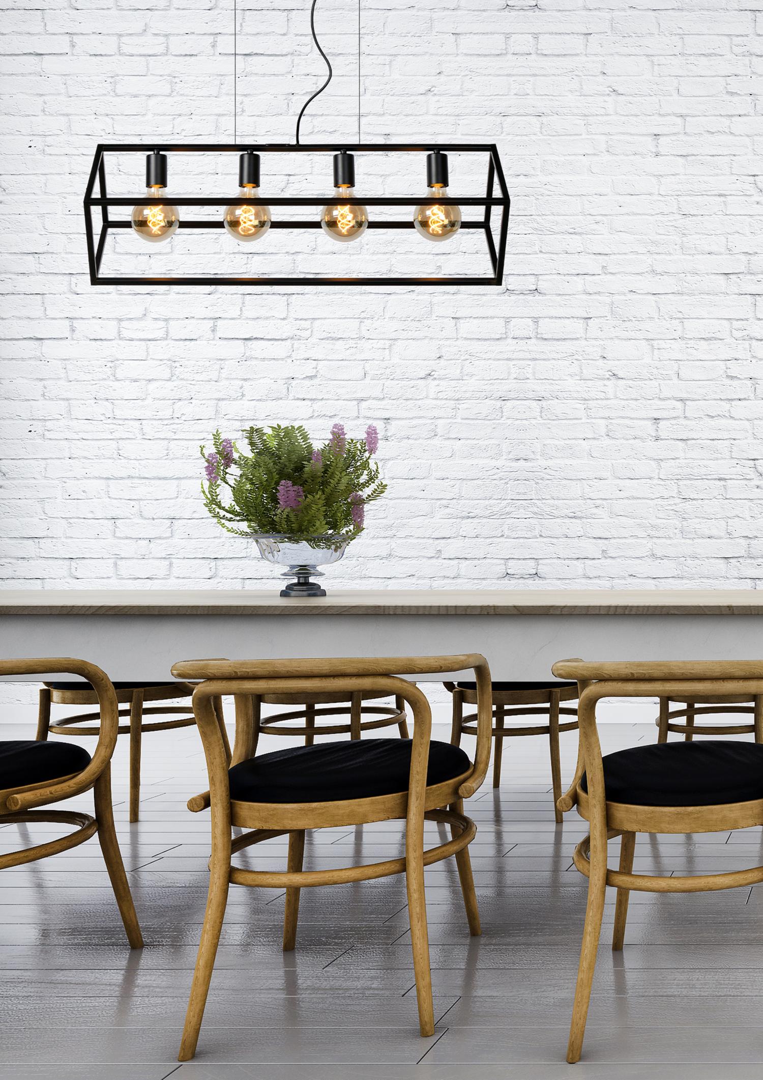 Lucide FABIAN Hanglamp - Zwart