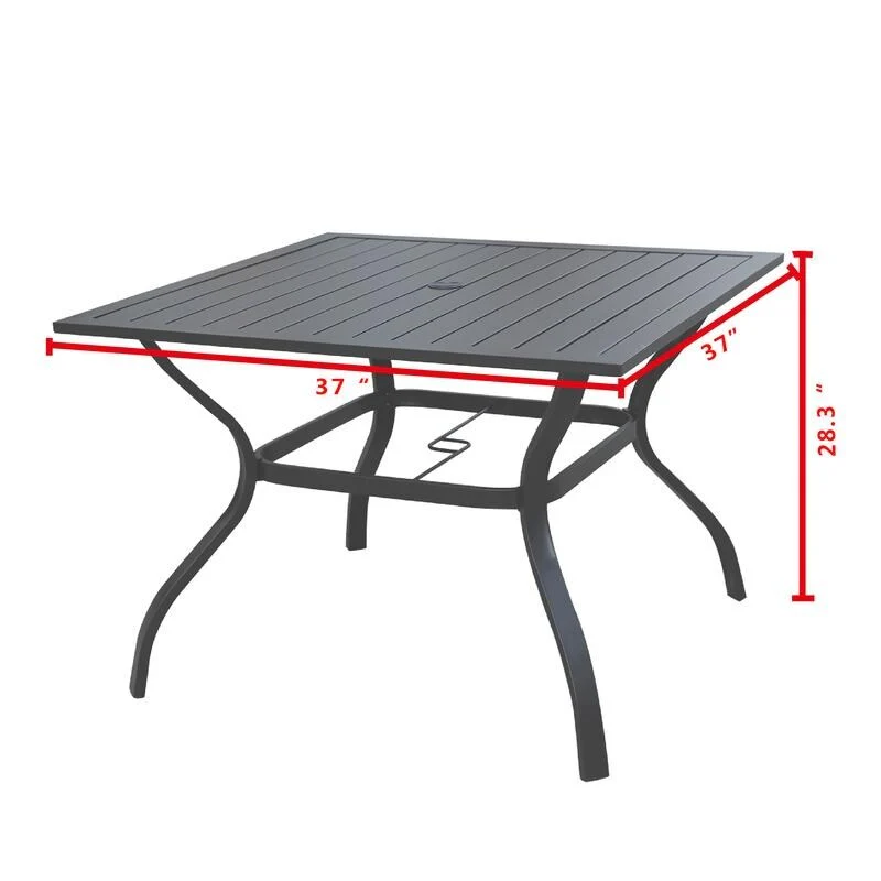 PATIO FESTIVAL Outdoor 37 in. Dining Table
