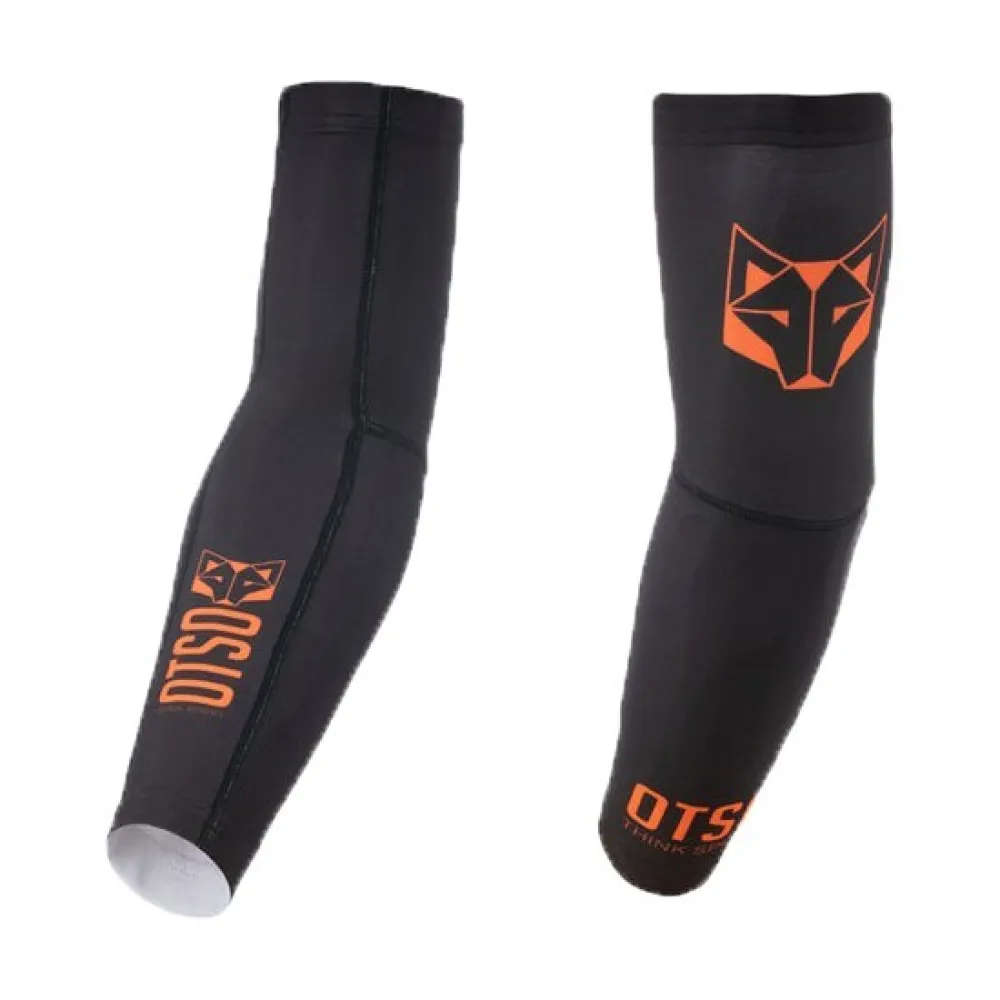 Otso Ultralight Black/Fluo Orange arm warmers