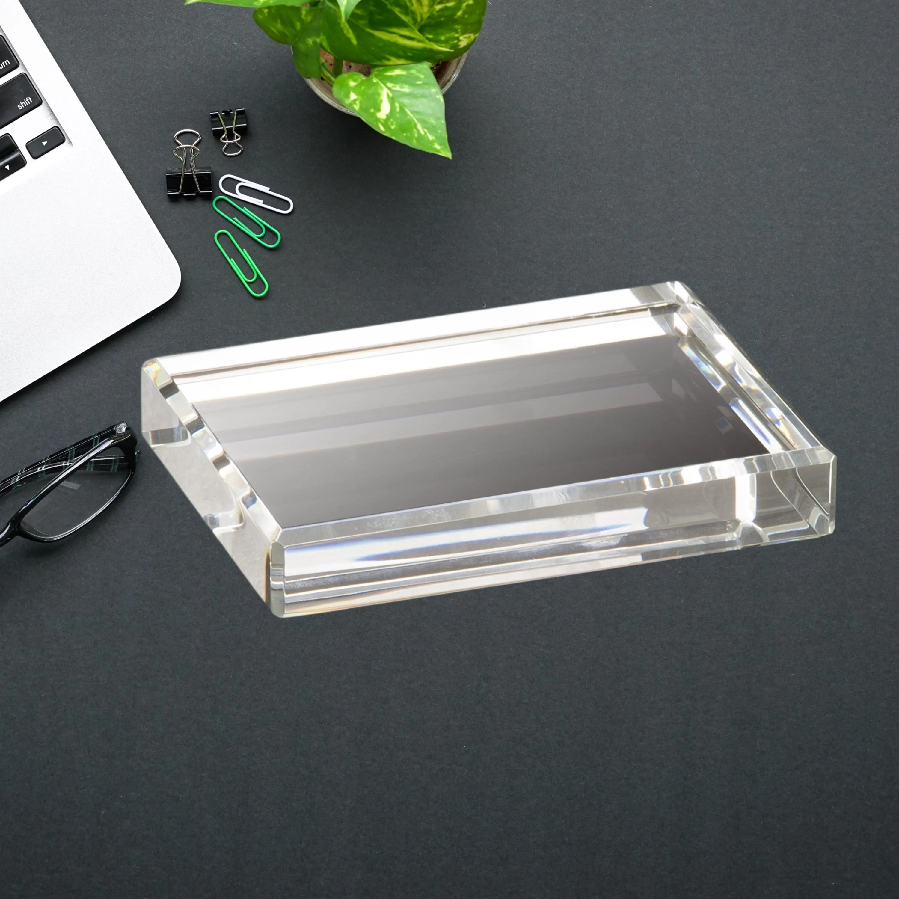 Crystal Rectangle Paperweight