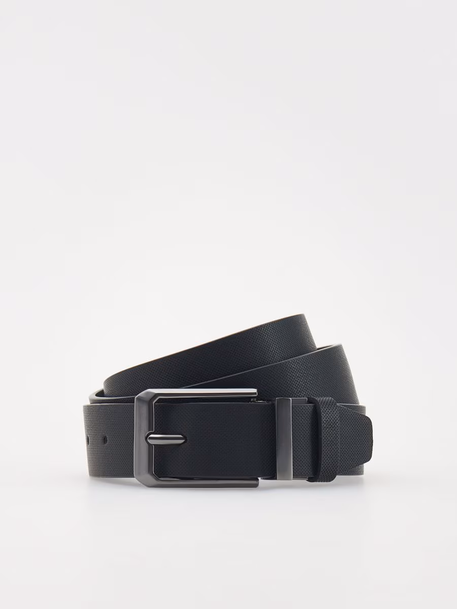 Faux Leather Belt