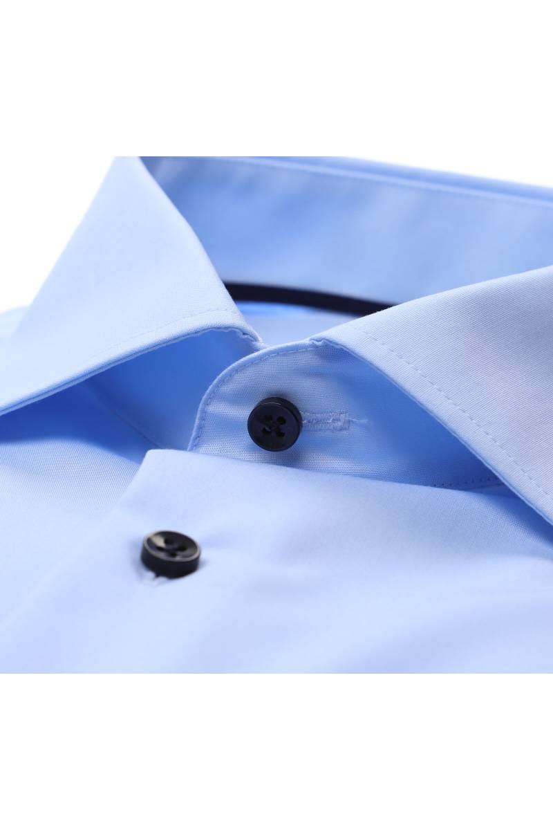 ETERNA Comfort Fit Hemd hellblau, Einfarbig (super langer Arm)