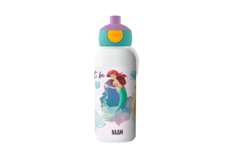 Ontwerp je eigen drinkfles pop-up Campus - Disney Princess