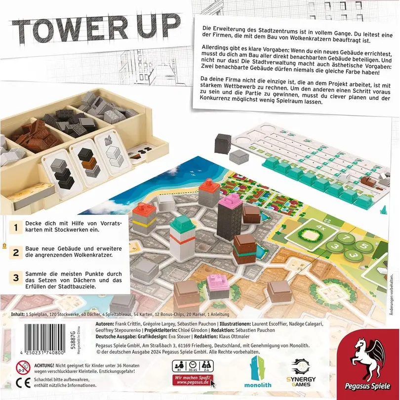 Brettspiel Tower Up