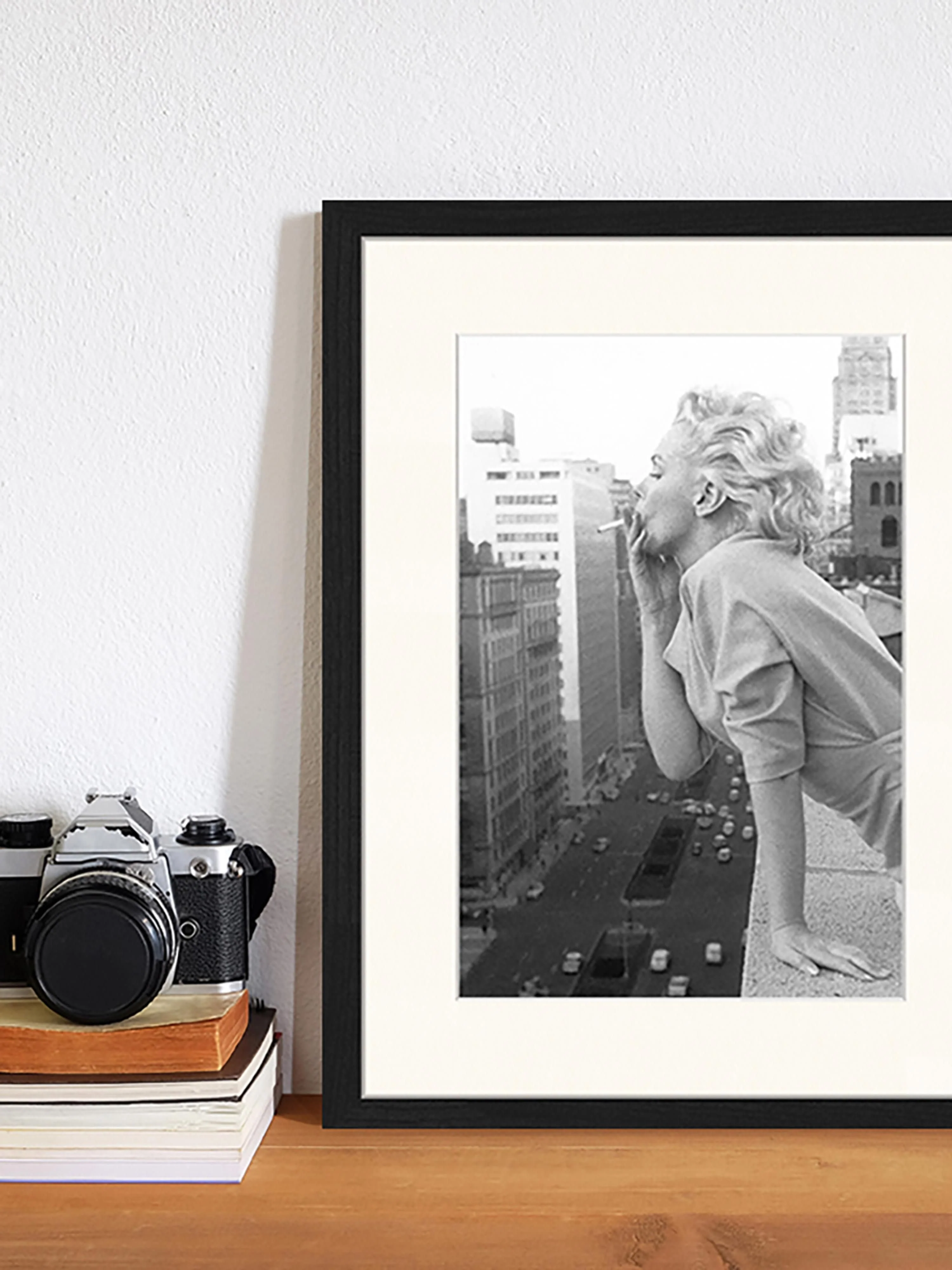 Gerahmter Digitaldruck Marilyn At The Ambassador Hotel New York
