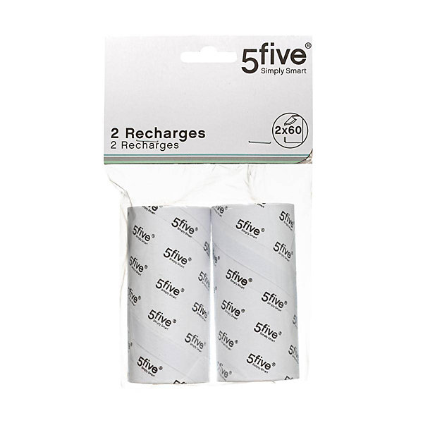 2 recharges brosse à vêtements - 5Five