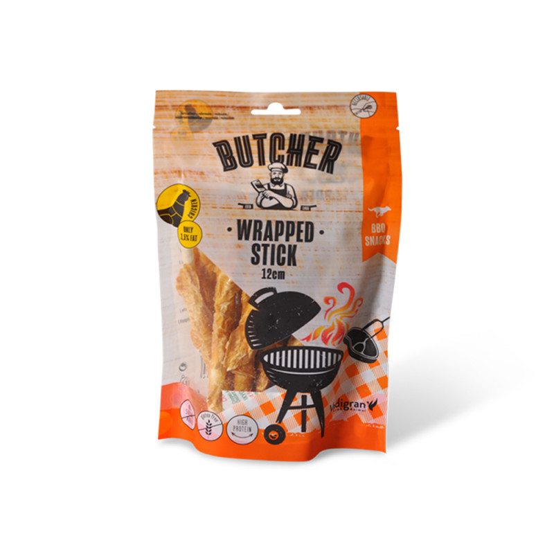 Wrapped stick au poulet 12 cm 0,113 kg