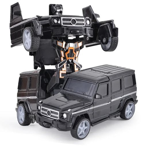 NNEOBA Shape-Shifting Toy Car Robot Puzzle (Black)