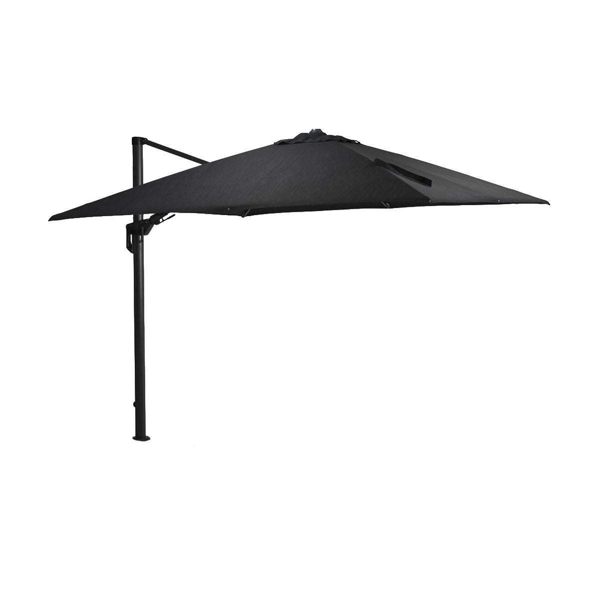 Garden Impressions zweefparasol Hawaii Deluxe zwart doek - 300x300 cm
