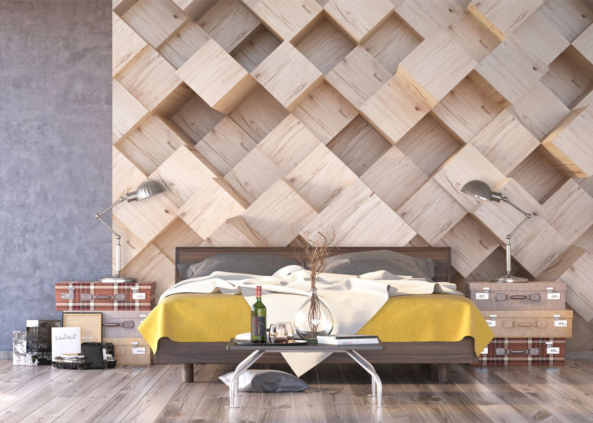 Sanders & Sanders fotobehang 3D-motief beige - 375 x 270 cm - 600555