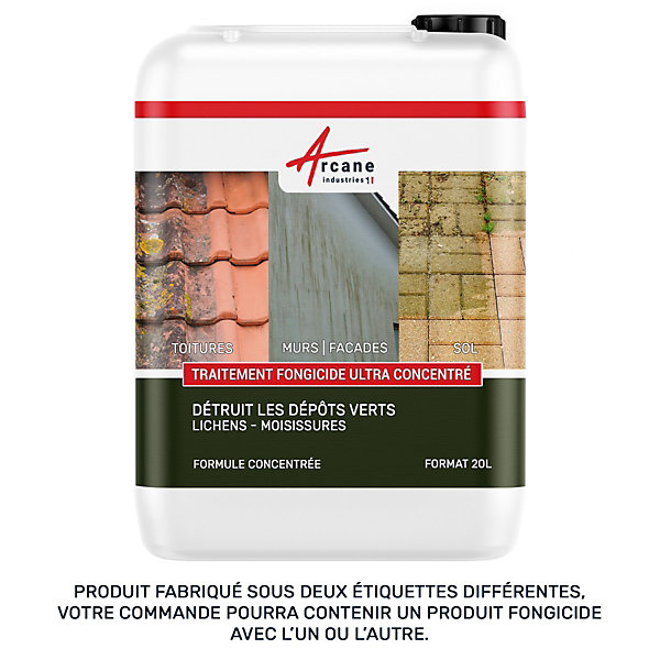 Fongicide - Anti dépot vert - Formule ULTRA CONCENTRE- 20 L - ARCANE INDUSTRIES