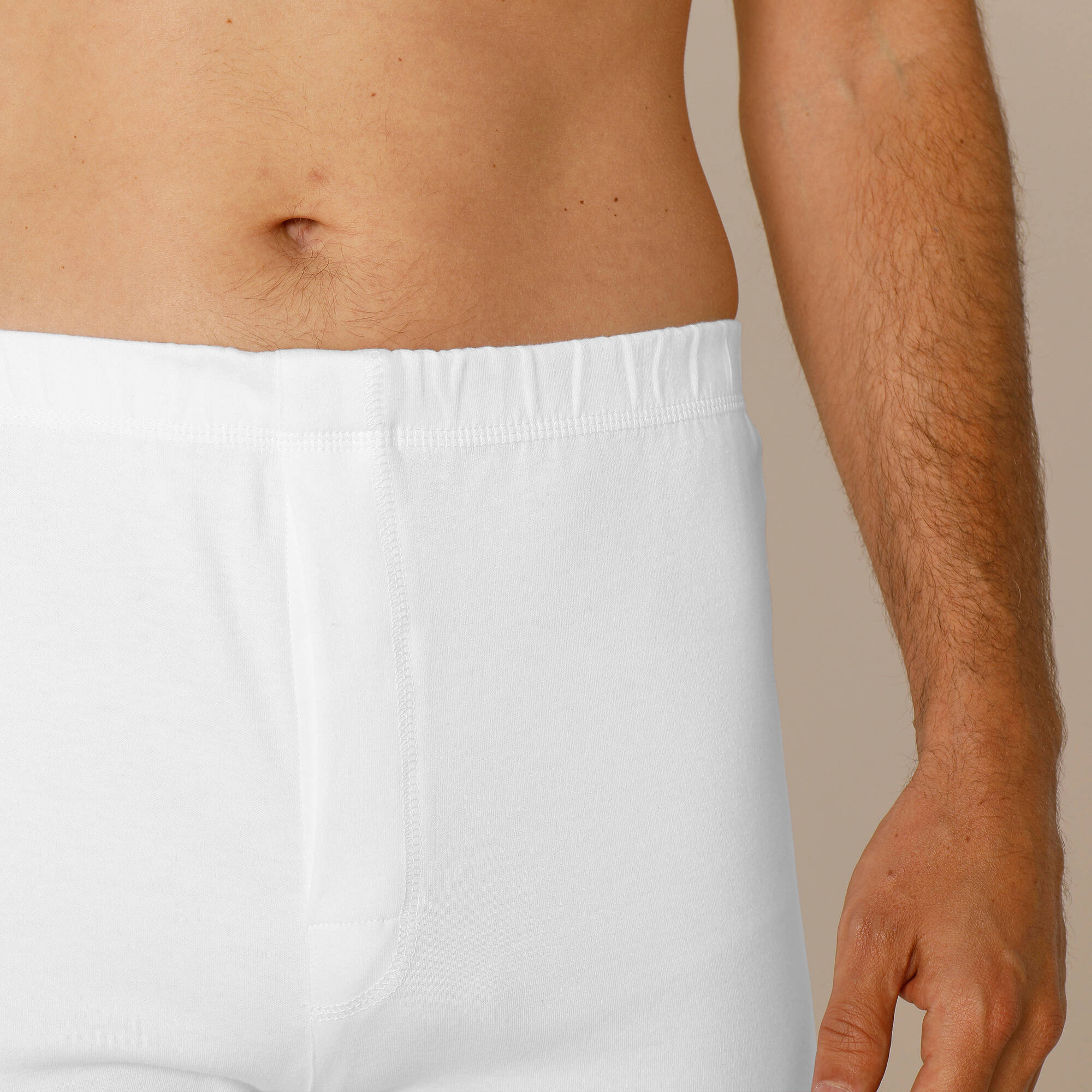 Cale&ccedil;on long Thermoperle&reg; coton - lot de 2