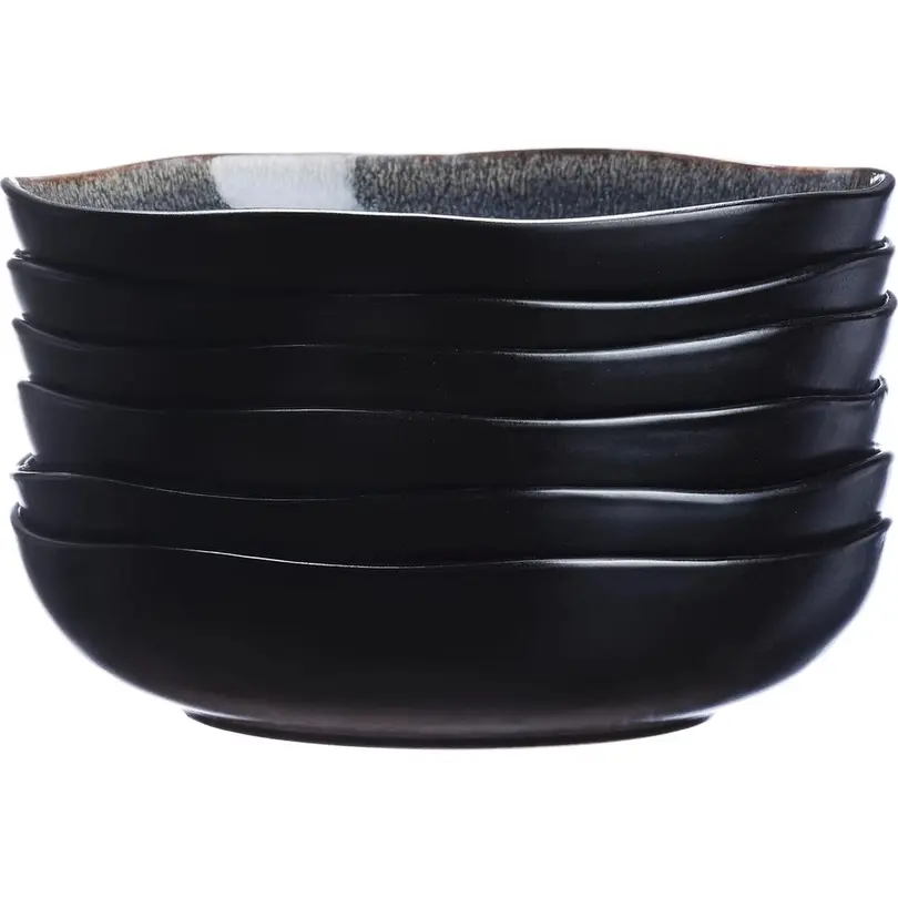 Tiefer Teller 6er-Set Iris