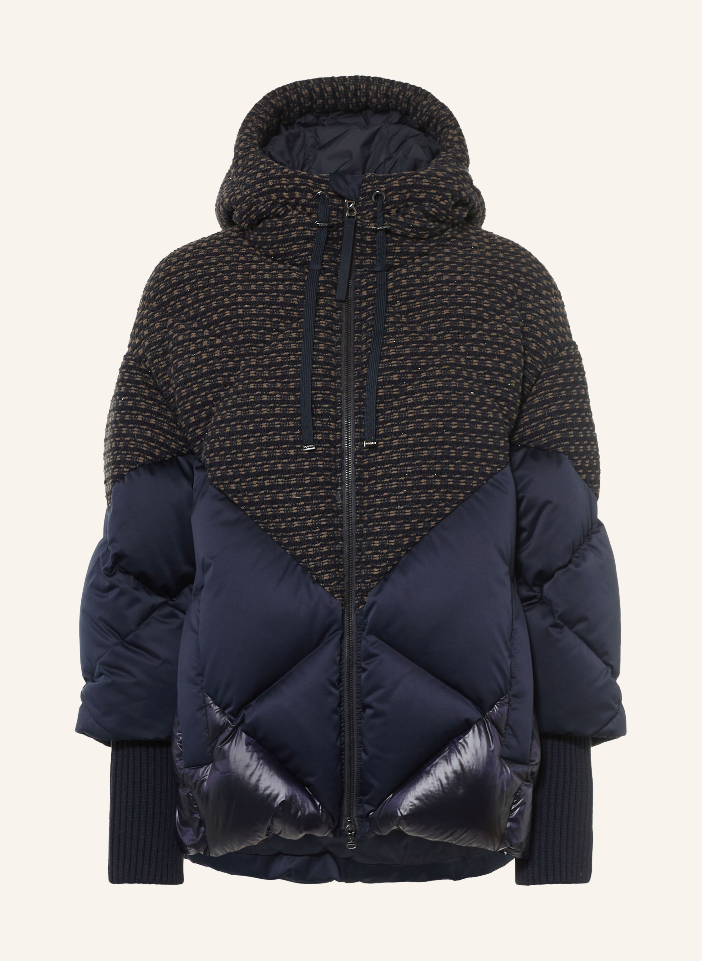 BOGNER Daunenjacke SHERYL-D3 im Materialmix mit Glitzergarn