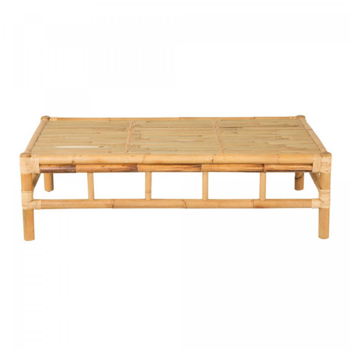 JULIACA - Table basse extérieur 120x70cm en bambou