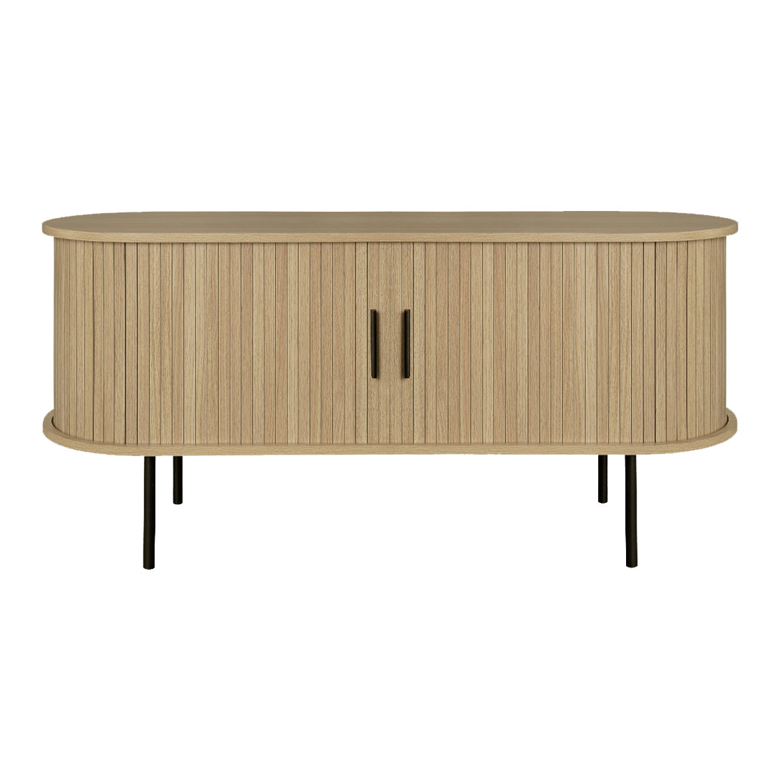 by fonQ basic Panel Tv-meubel - B 120 cm - Eiken