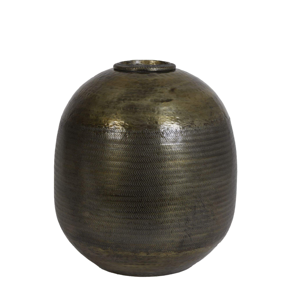 Light & Living vaas Lezay - brons - Ø48cm
