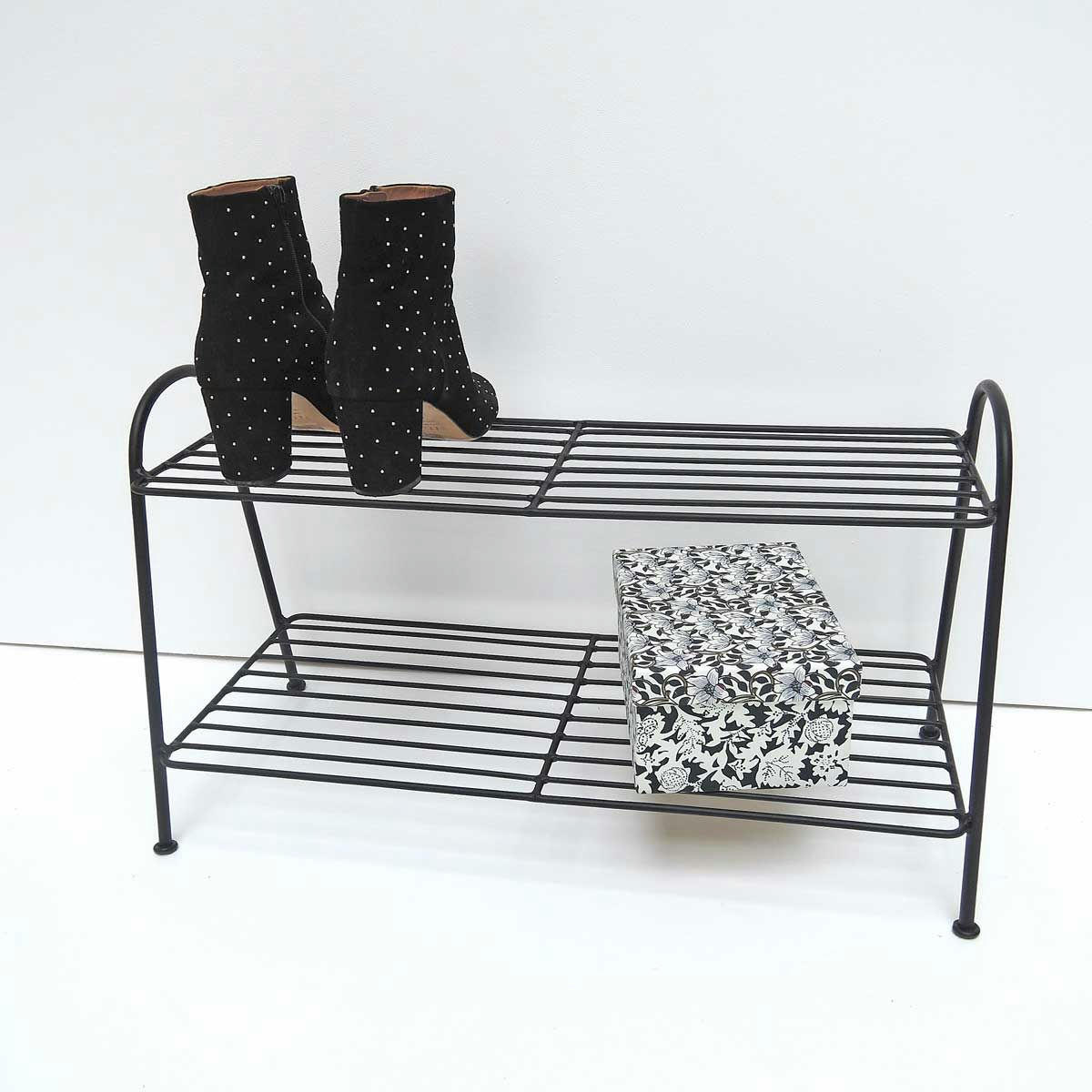 - Etagère à chaussures en métal