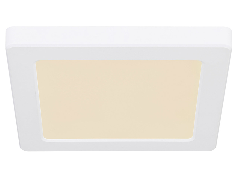Plafon Lasse LED 16 cm akrylowy biały