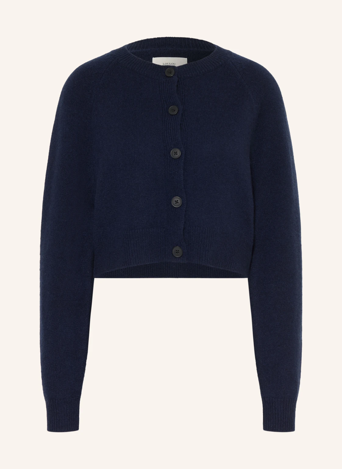 LOULOU DE SAISON Strickjacke HEIKE aus Cashmere
