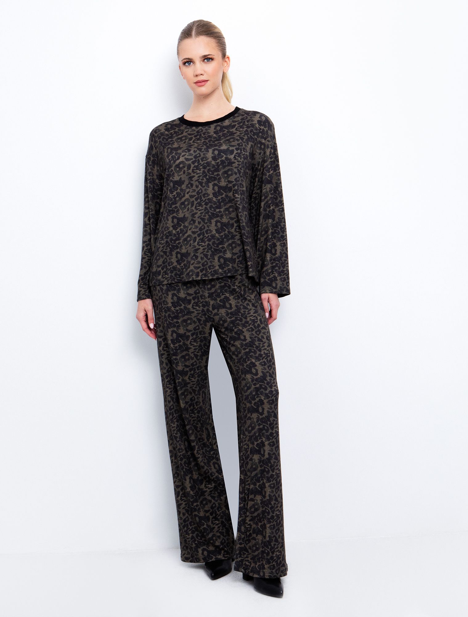 Animal print μπλούζα