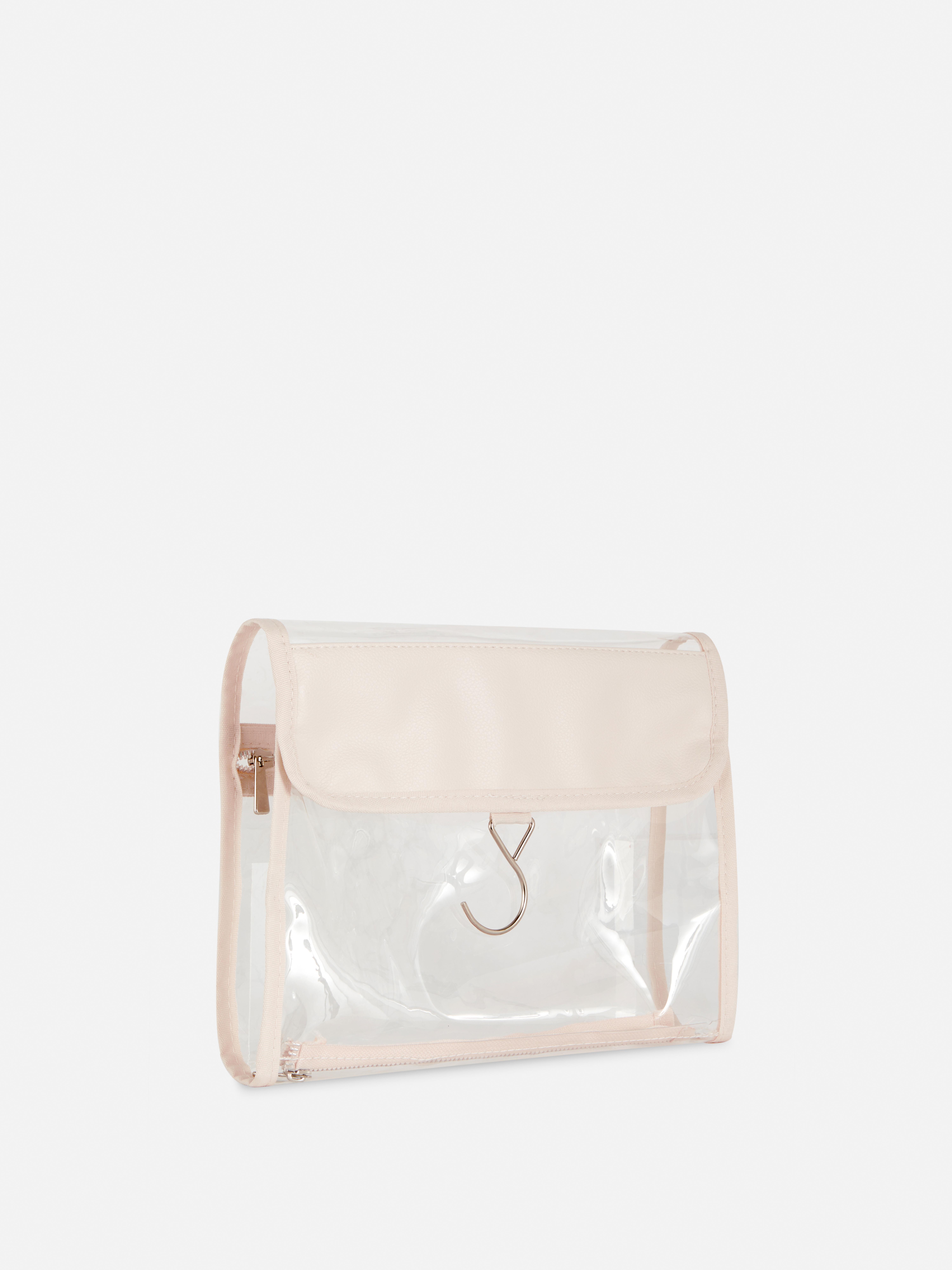 Clear Fold Up Toiletry Bag