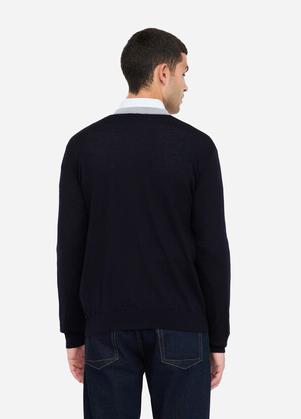 Cardigan in lana