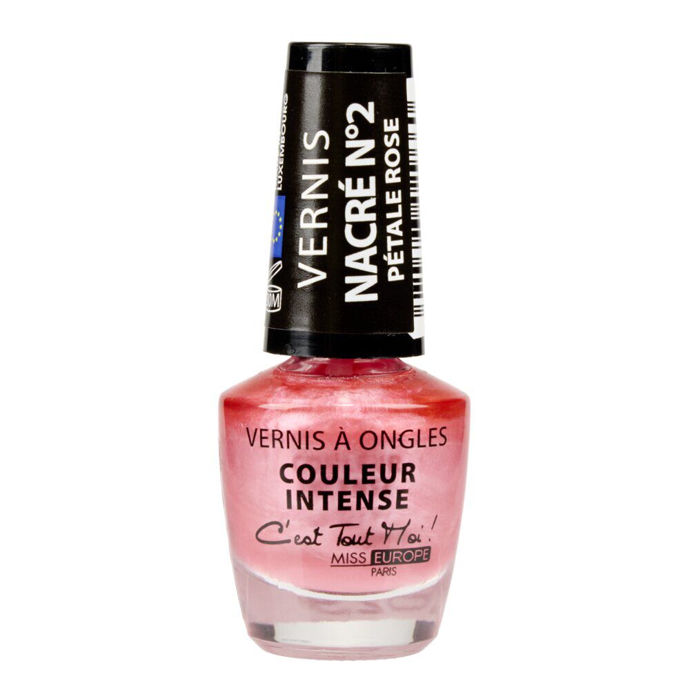 Vernis à ongles nacré pétale rose n°02