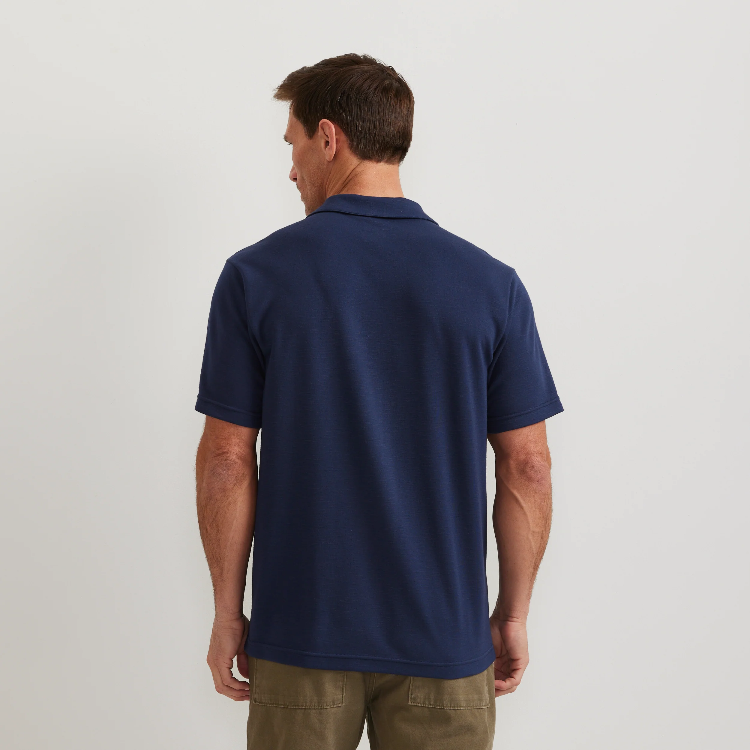 Men's Short Sleeve Journey Modal Polo Shirt