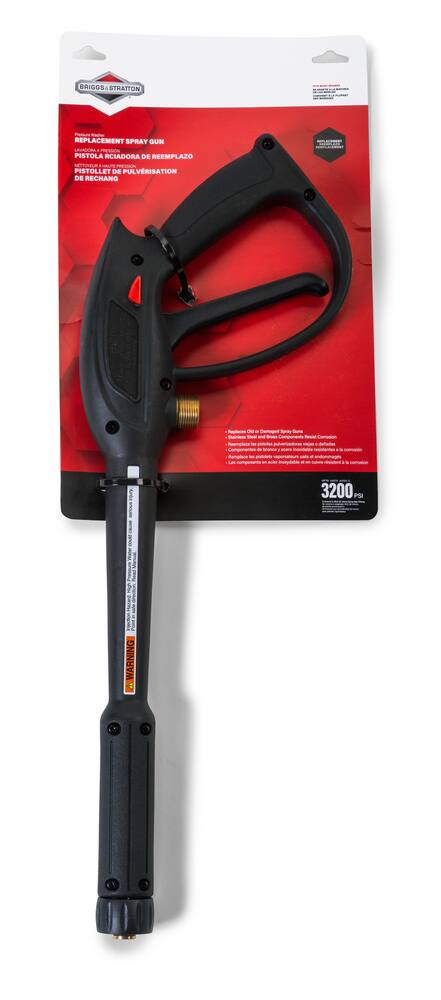 Briggs & Stratton Replacement Spray Gun Compatible w/ 3200 PSI Gas Pressure Washer, 22.87-in