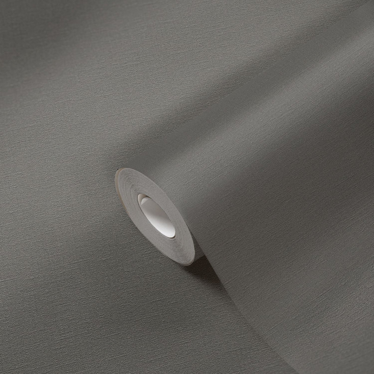 A.S. Création behang effen antraciet grijs - 53 cm x 10.05 m - AS-376034