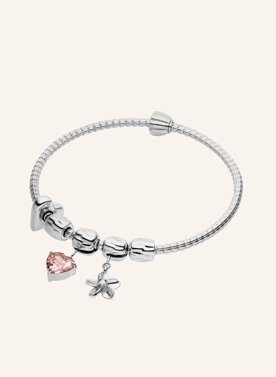 PURELEI Armreif-Set LEI GLITTER HEART S-M