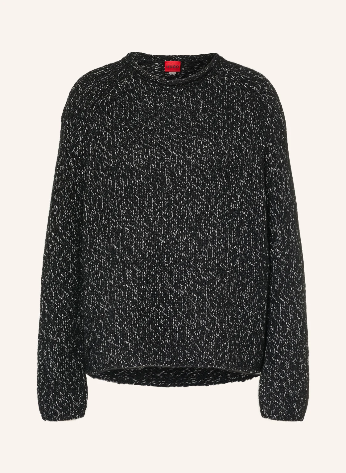 HUGO Pullover SELLEY mit Glitzergarn