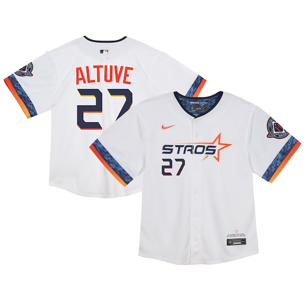 Jose Altuve Houston Astros Nike Toddler City Connect 2025 Limited Jersey - White
