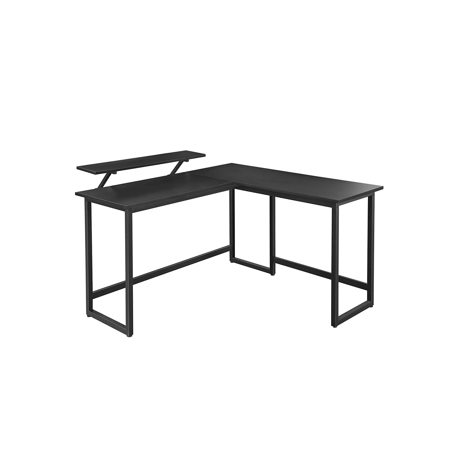 Bureau avec rehausseur d'écran