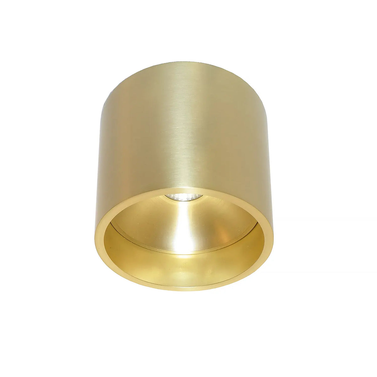 Artdelight plafondlamp Orleans - 1 lichts - 11 x 10  cm - goud