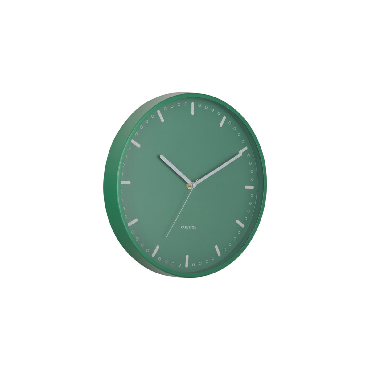 Karlsson wandklok Cool Retro - groen - Ø30cm
