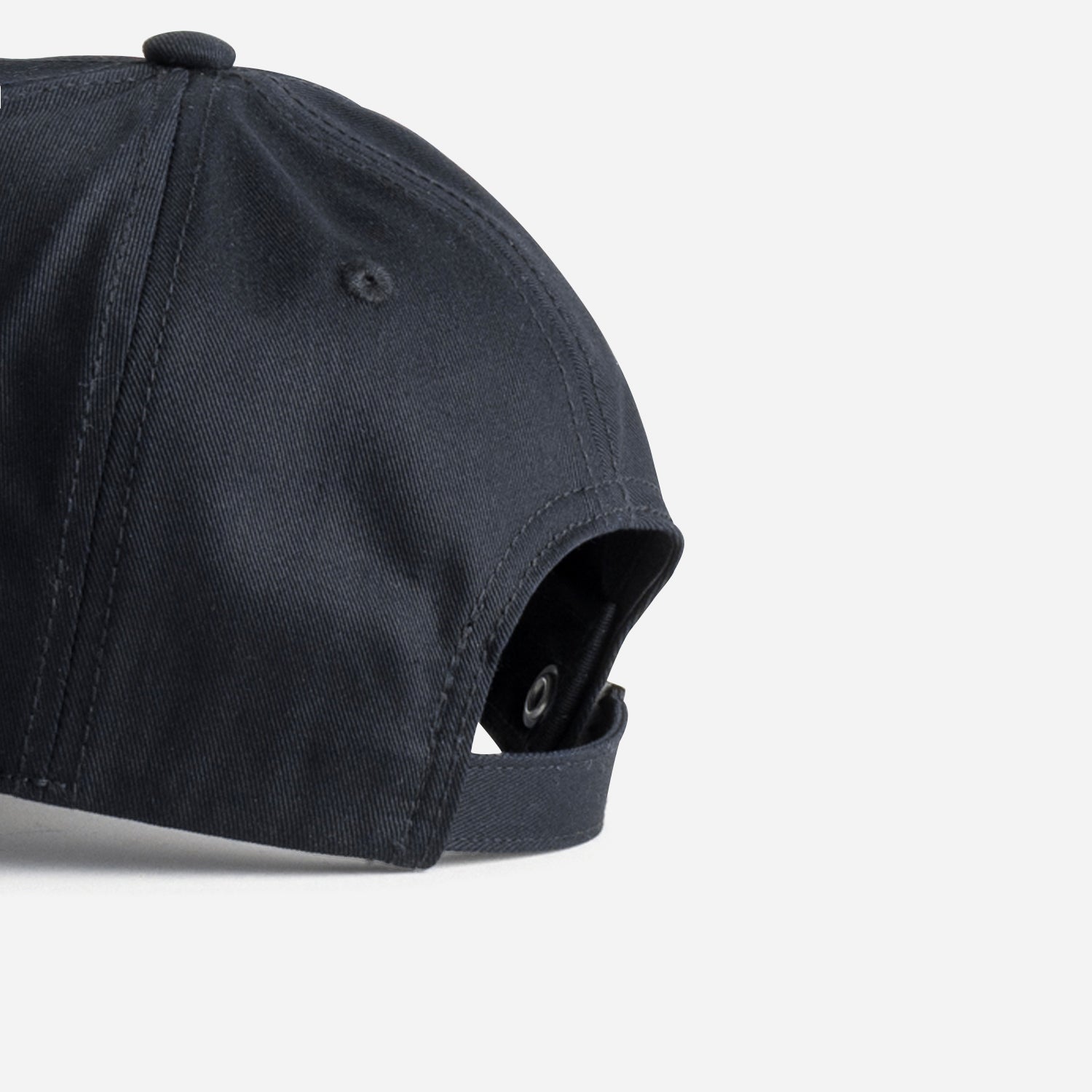 Casquette noire toile