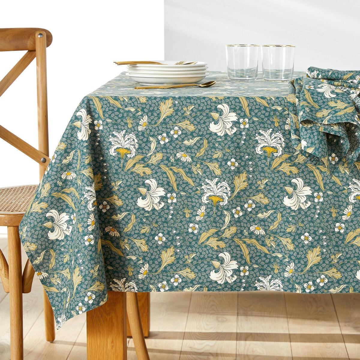 Nappe coton lavé imprimé, Watson