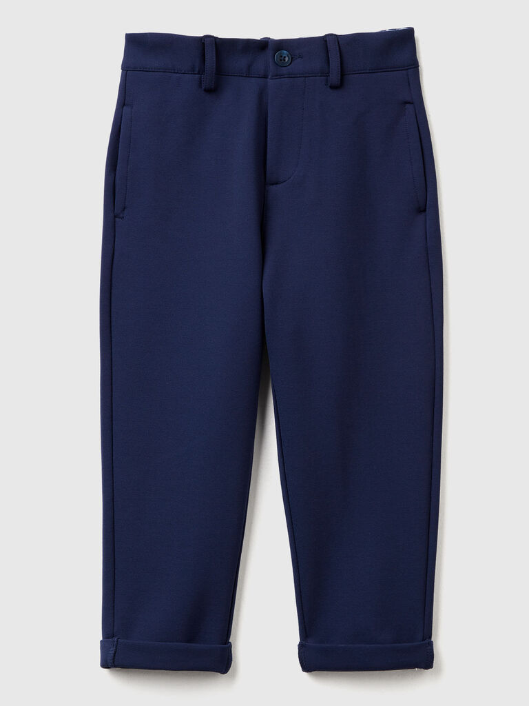 Elegant trousers in viscose blend